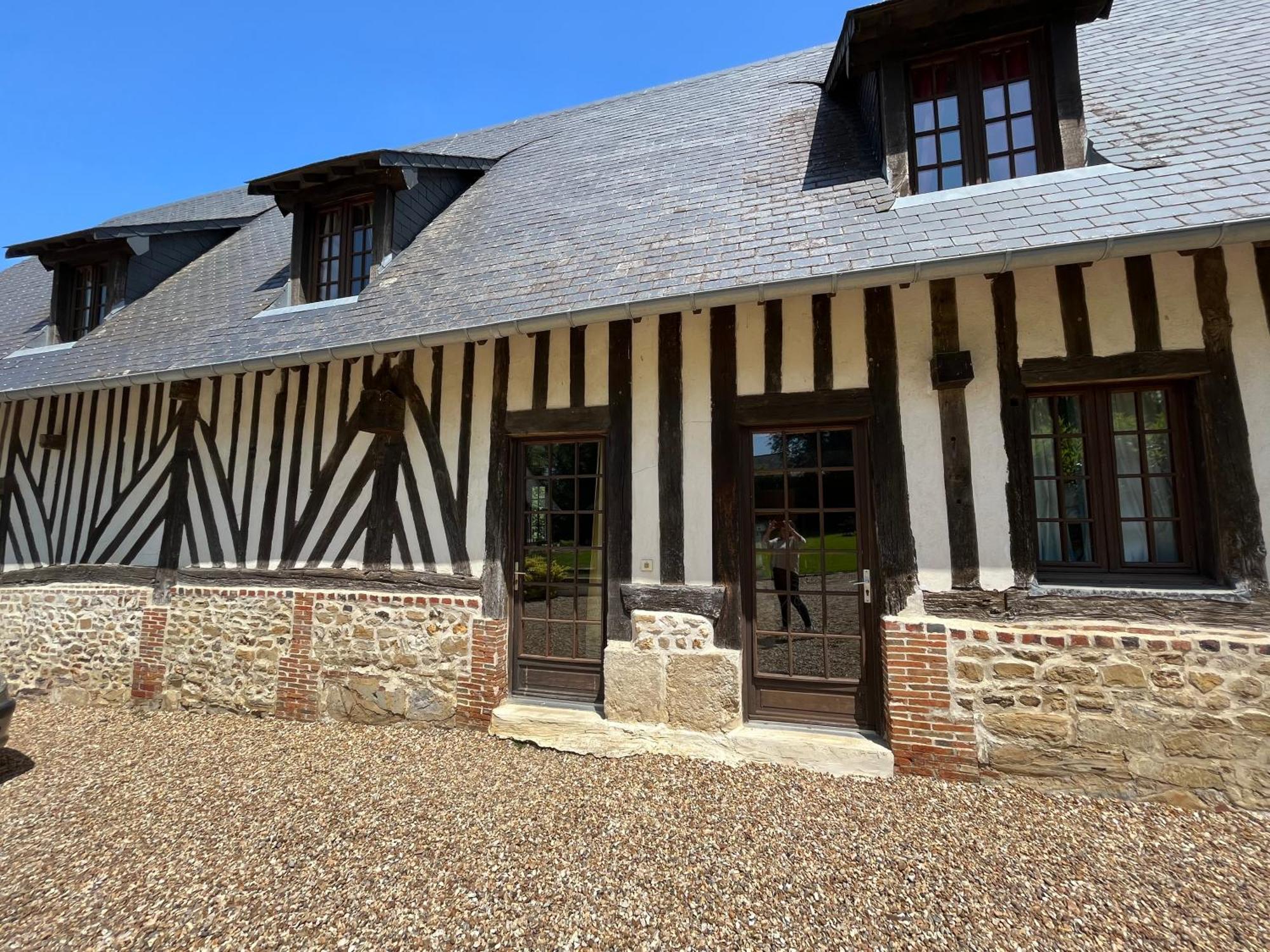 Vila Le Domaine Des Tostes Bonneville-la-Louvet Exteriér fotografie
